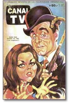 Canal TV magazine cover, N° 504, 5 March, 1968.