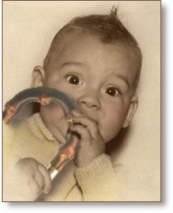 Now little boy... why don't you bring the brolly back to Uncle John?