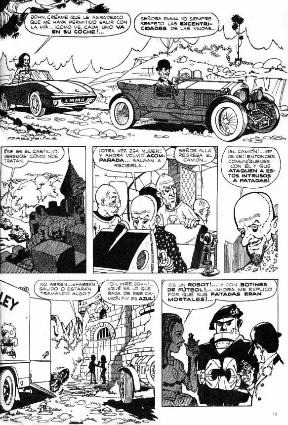 Los Vengadores. Hoy en: ¡Patadas Asesinas!  Rico Tipo Extra, diciembre de 1968