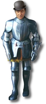  I told Emma very clear: "This shinning armour isn't my size". But she insisted...