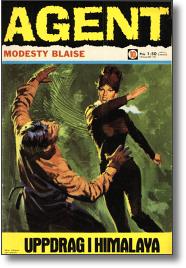 Tapa de la revista Agent / Modesty Blaise