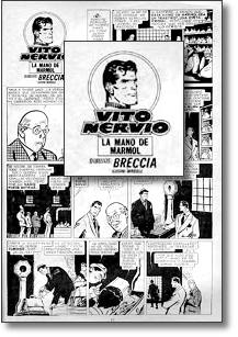 Facsimil de la primera página de "La Mano De Mármol"