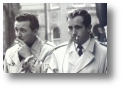 Steed y el Dr. Keel, Vengadores de la primera hora...