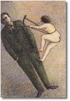 Ilustración por Roland Topor